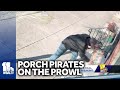 Porch pirates on the prowl, Baltimore residents take action