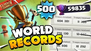 Clash of Clans World Records!
