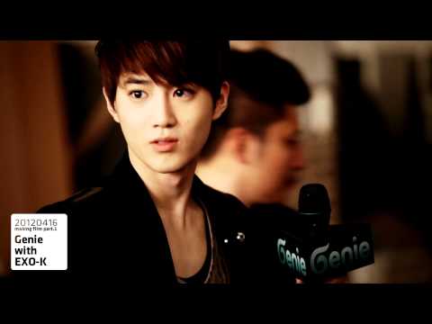 EXO-K_AR SHOW with Genie_Making film part 1