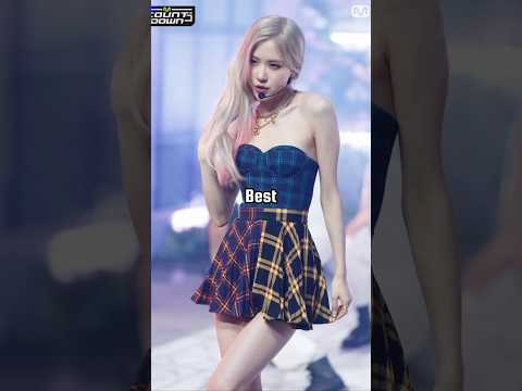 Rosé Best Vs Worst outfit in On the ground #rose