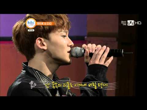 EXO 첸 (CHEN) - HUG (동방신기 곡) @130701 Mnet 비틀즈 코드