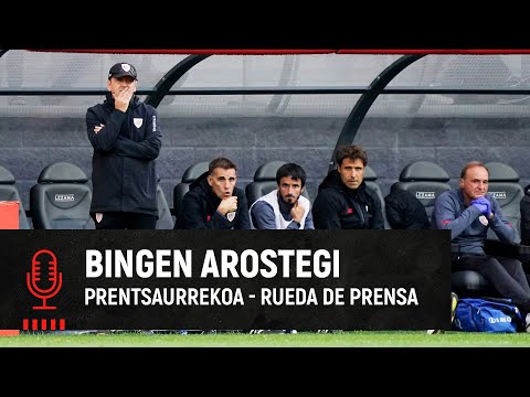 🎙️ Bingen Arostegi I post Bilbao Athletic 1-1 Real Sociedad B l Primera RFEF 2022-23 – J5