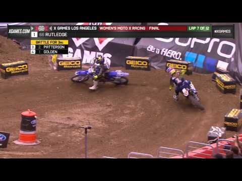 Golden wins Womens Moto X Racing 