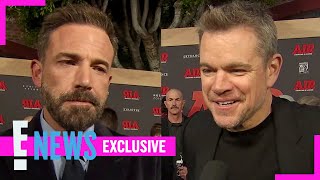 Ben Affleck & Matt Damon Share the Story Behind Air | E! News