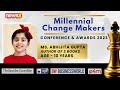 Millennial Changemakers 2023 |  Abhijita Gupta, Author  | NewsX