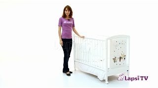Обзор коляски Комплект BV&BV My Friend: кровать с качалкой + комод Видеоинструкции.