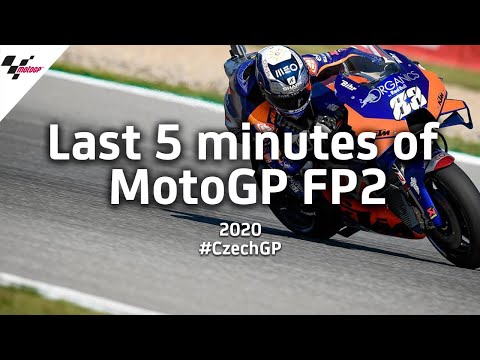 Last 5 minutes of MotoGP FP2 | #CzechGP