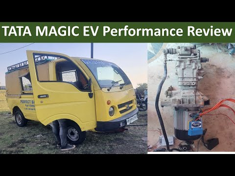 Electric TATA Magic Frist Testing | TATA Magic  EV Conversion | EV Conversion kit India | EV kit
