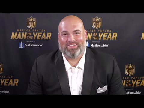 Rams OL Andrew Whitworth Reacts To Winning Nationwide NFL Walter Payton Man Of The Year Award video clip