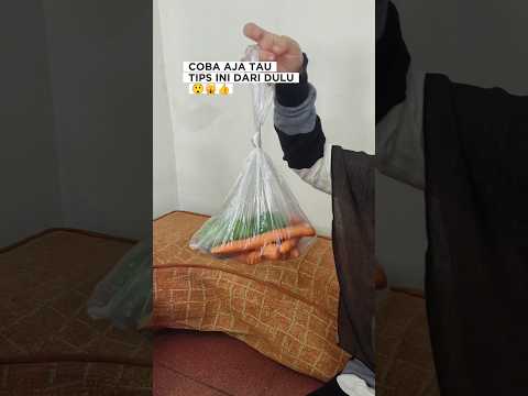 tips praktis membuka ikatan kresek #lifehacks #tipsandtricks