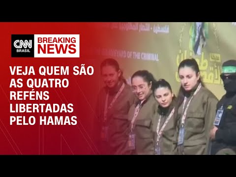 Veja quem são as quatro reféns libertadas pelo Hamas | CNN NEWSROOM