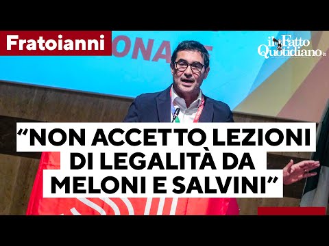 Fratoianni: "Non prendo lezioni di legalità da una destra che non sa dire la parola antifascista"