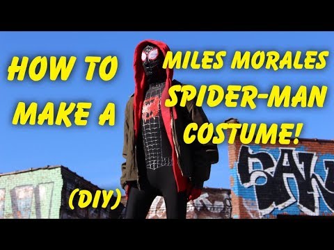 Make a DIY Miles Morales Costume! (Into the Spider-Verse)