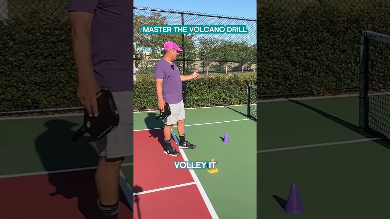 Volcano Drill: Pickleball Training for Precision