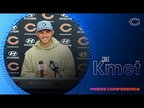 Cole Kmet: 'Guys are coming to prove themselves' | Chicago Bears video clip