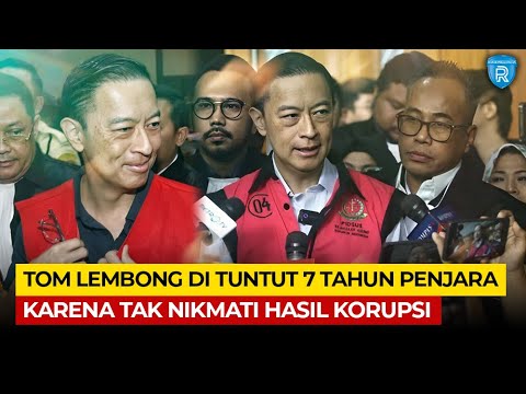 Tom Lembong Disebut Tak Nikmati Hasil Korupsi Impor Gula, Dituntut 7 Tahun Penjara