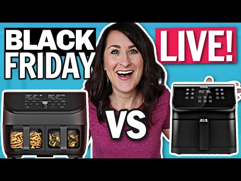 BEST Black Friday Deals in the KITCHEN and GIVEAWAYS! Plus Instant Dual Basket vs Cosori Air Fryer