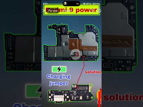 redmi 9 power charging jumper#mobile #ytshorts #redmi9