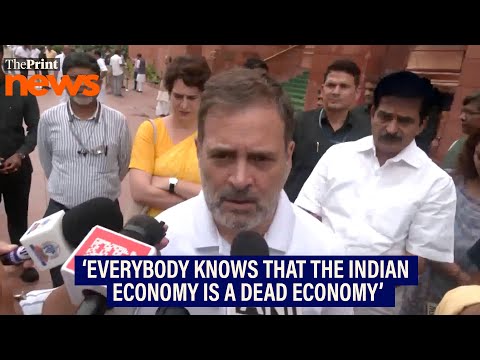 ‘Glad that President Trump has stated a fact,’ says Rahul Gandhi on Trump's dead economy remark
