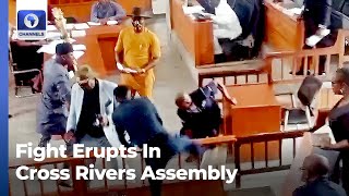 Fight Erupts As Cross River Assembly Impeaches Speaker