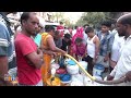 Delhi : Delhi water crisis at Okhala area,water supplied to the people through tankers | News 9  - 06:27 min - News - Video