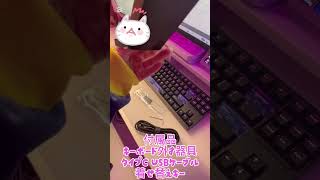 【ちよ】EPOMAKER様のMagcore 87キーボードご紹介！ #shorts #pr #epomaker #キーボード #ブラック #