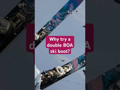 Why try a double BOA ski boot?