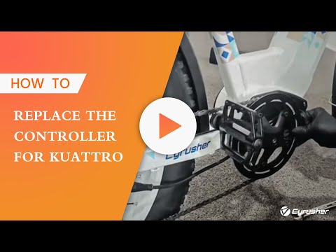 Quick Tips - How to replace the controller for Kuattro! #Cyrusher #Kuattro #shorts #controller
