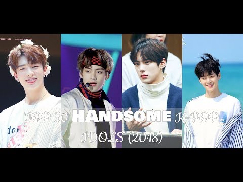 Top 35 Handsome K-POP Idols 2018