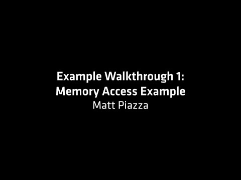 ChipScoPy Training Series: Memory Access Example
