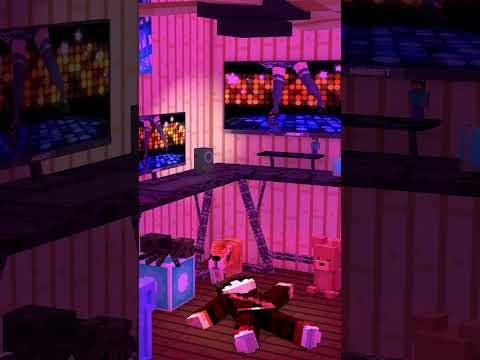 З наступаючим новим роком! Minecraft Animations #shorts #caramelladansen #minecraftanomation