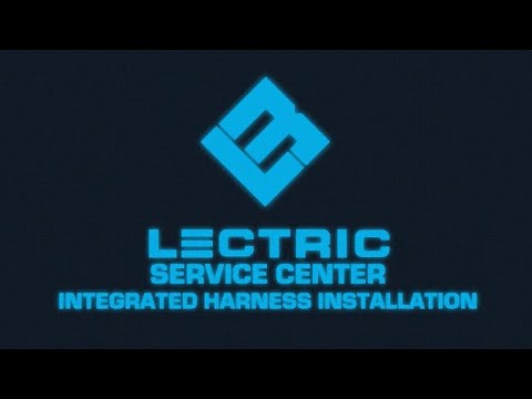 Lectric Service Center | XPremium Integrated Harness Install