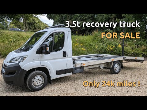 3.5t recovery truck for sale, very low mileage Fiat Ducato (Oxfordshire, UK)