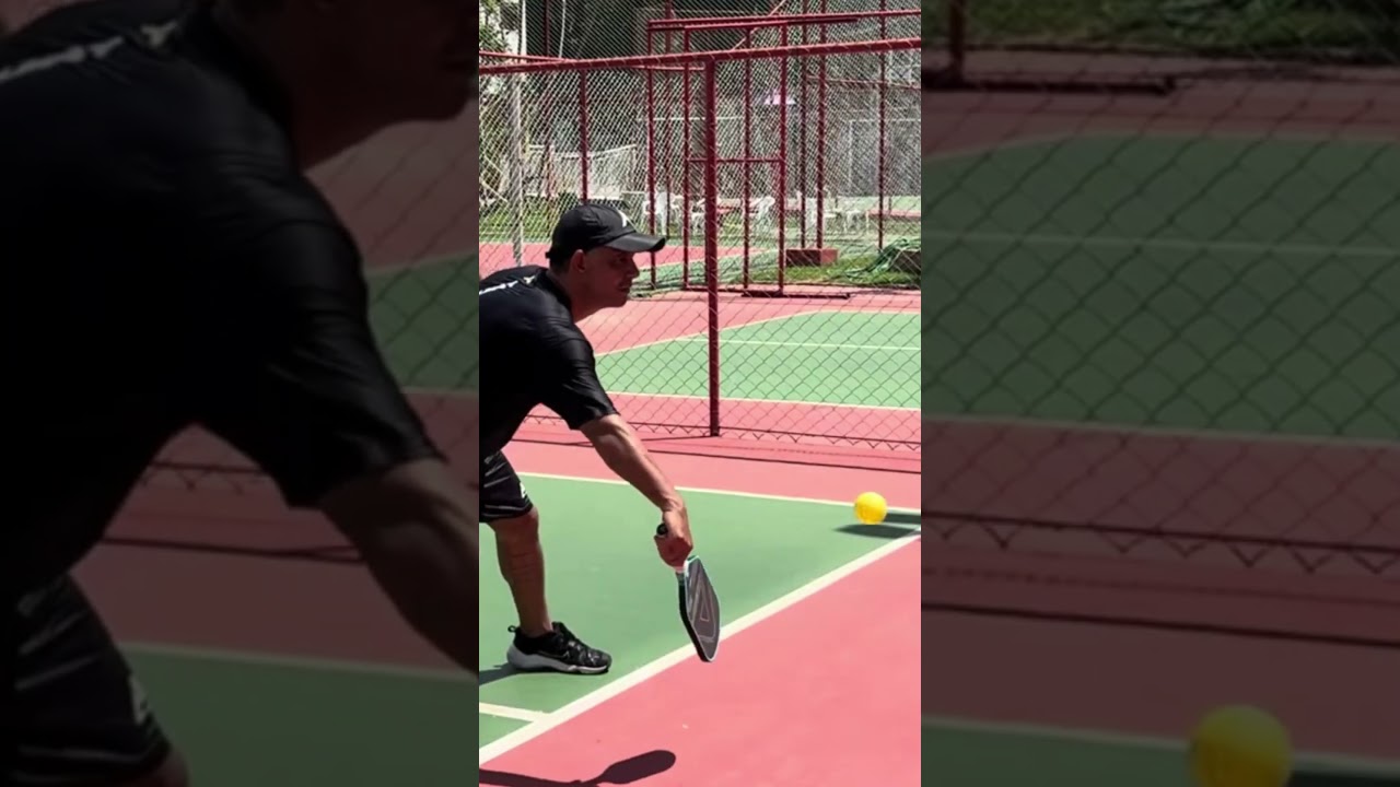COMO FAZER O TOP SPIN ROLL PT 02 #sport #sports #pickleball #tennis #shorts #short #shortvideo