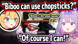 Biboo Surprised Haachama With Her Cute Japanese and Cooking Skills【Hol