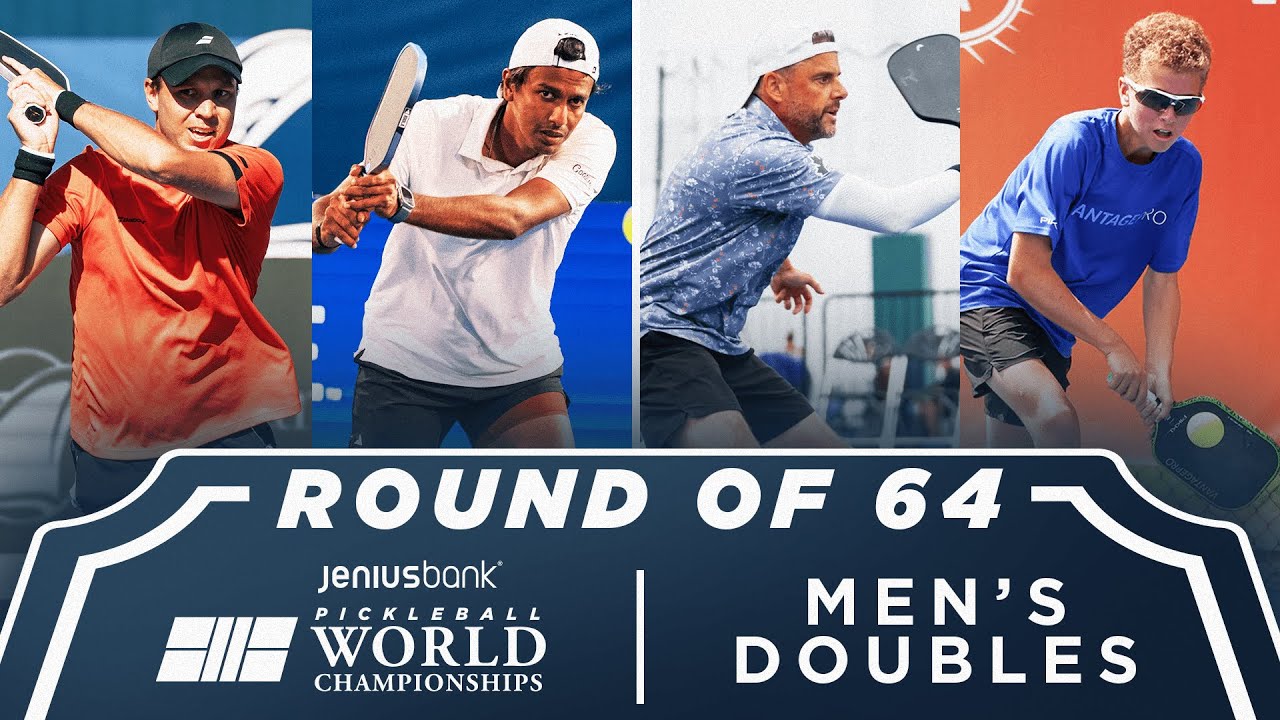 Haworth/Bhatia v Deakin/Chaffin at the Jenius Bank Pickleball World Championships