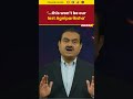 #adani Responds to #hindenburgreport : “Crisis Teaches Lessons, Not Our Last Agnipariksha” #shorts