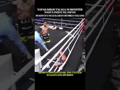 Hindi kinaya si MONSTER HUMIGA nalang #boxing #shorts
