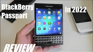 Vido-Test : REVIEW: BlackBerry Passport in 2022 - Unique Square Display Smartphone - Still Usable?