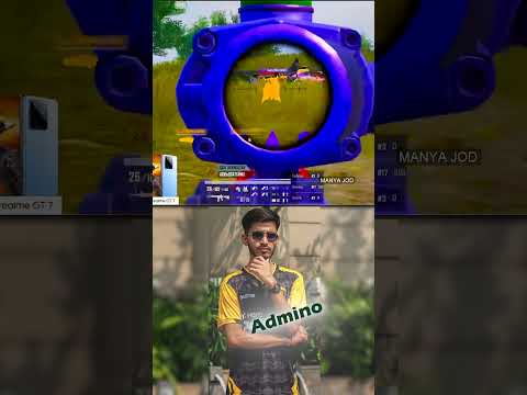 @admino_gaming19 Admino 1 v 4 All Most BMPS Match🔥💀 #admino #jonathan #shorts #bgmi #godlike #bmps
