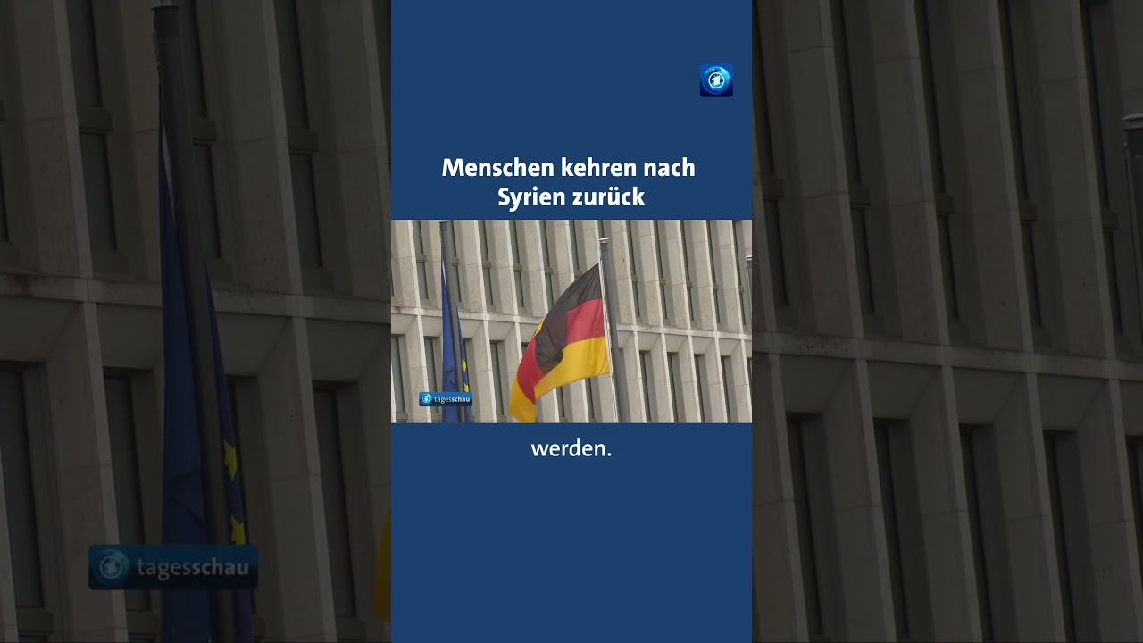 Menschen kehren nach Syrien zurück