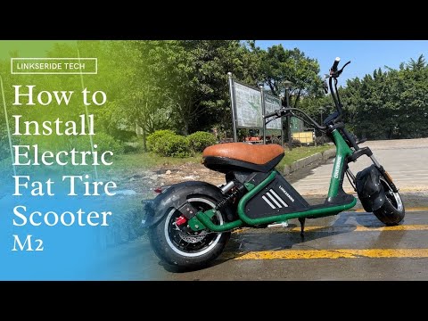 How Easy It Is to Assemble Your Fat Tire Electric Motorcycle From Linkseride US Warehouse