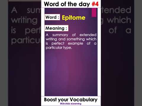 Daily Word Of The Day #4 ~ Boost your English Vocabulary ~ #shorts #englishmasterclass #vocabulary