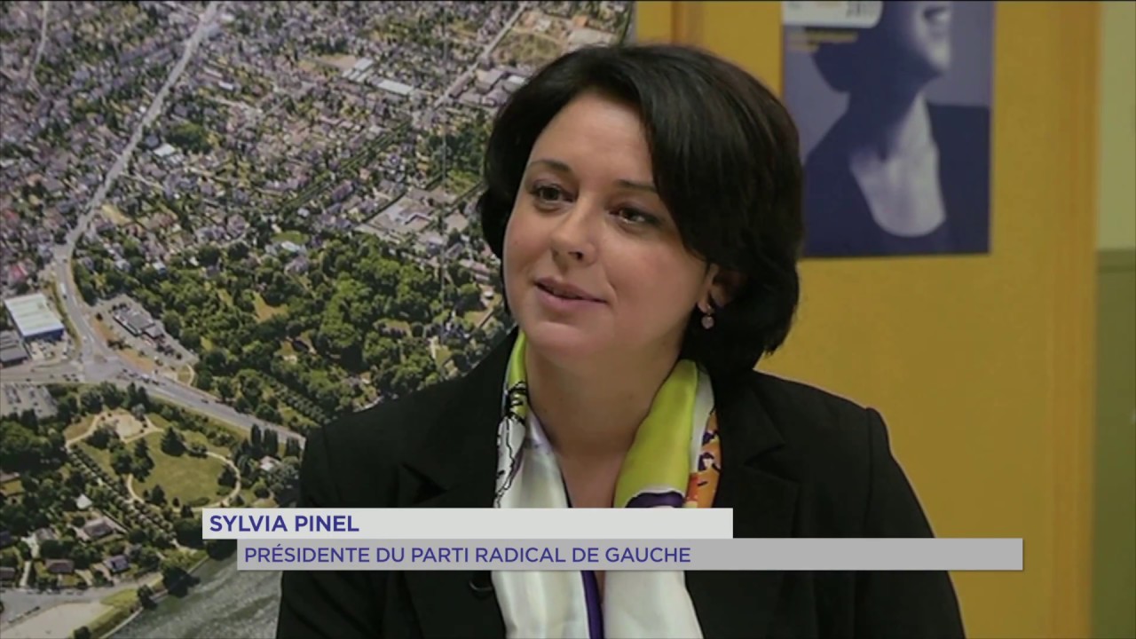 Politique : Sylvia Pinel (PRG) en campagne aux Mureaux