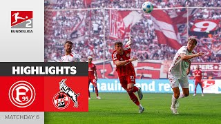 PURE DRAMA in Rhinederby! | Fortuna Düsseldorf — 1. FC Köln 1-2 | Highlights | Matchday 6