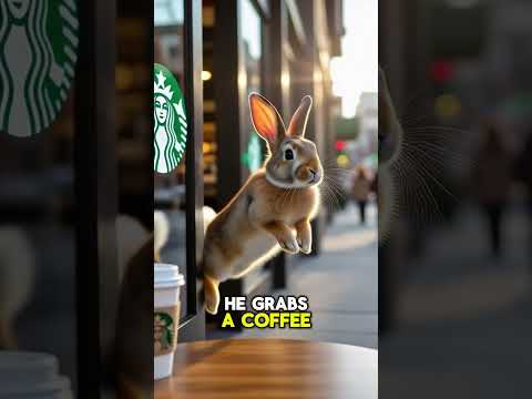 "When the Rabbit Got Sleepy, Starbucks Saved the Race ☕🐇"