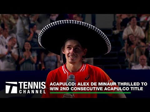 Alex de Minaur Thrilled to Win 2nd Consecutive Acapulco Title