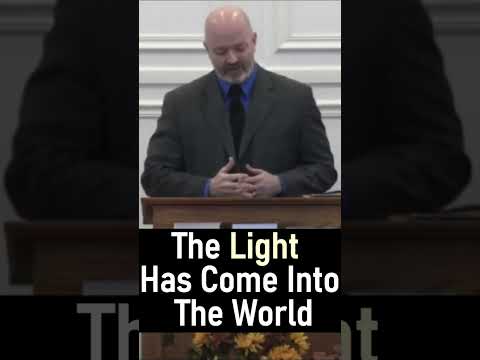 The Light Has Come Into The World - Pastor Patrick Hines Sermon #shorts #Jesus #JesusChrist #Bible