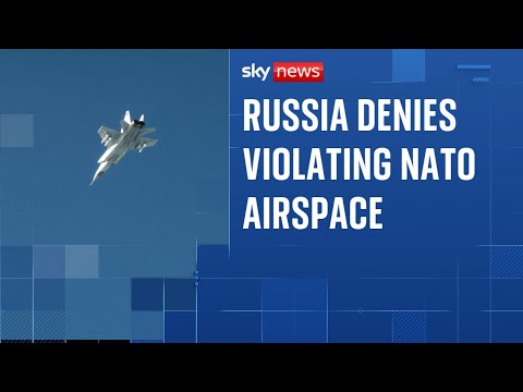 Russia says fighter jets were carrying out 'scheduled' flight