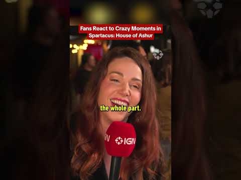 Spartacus: House of Ashur had the audience in shock and awe. Presented by @Starz